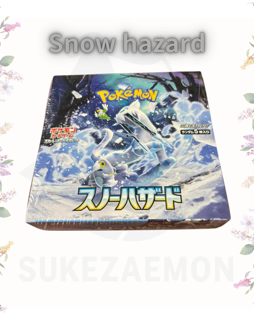 Pokémon TCG – Snow Hazard 【SV2P】Booster Box (Japanese)