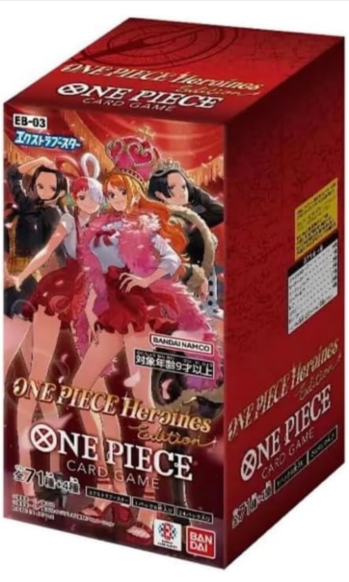 ONE PIECE Card Game Extra Booster EB-03 Heroines Edition (Heroines Edition)