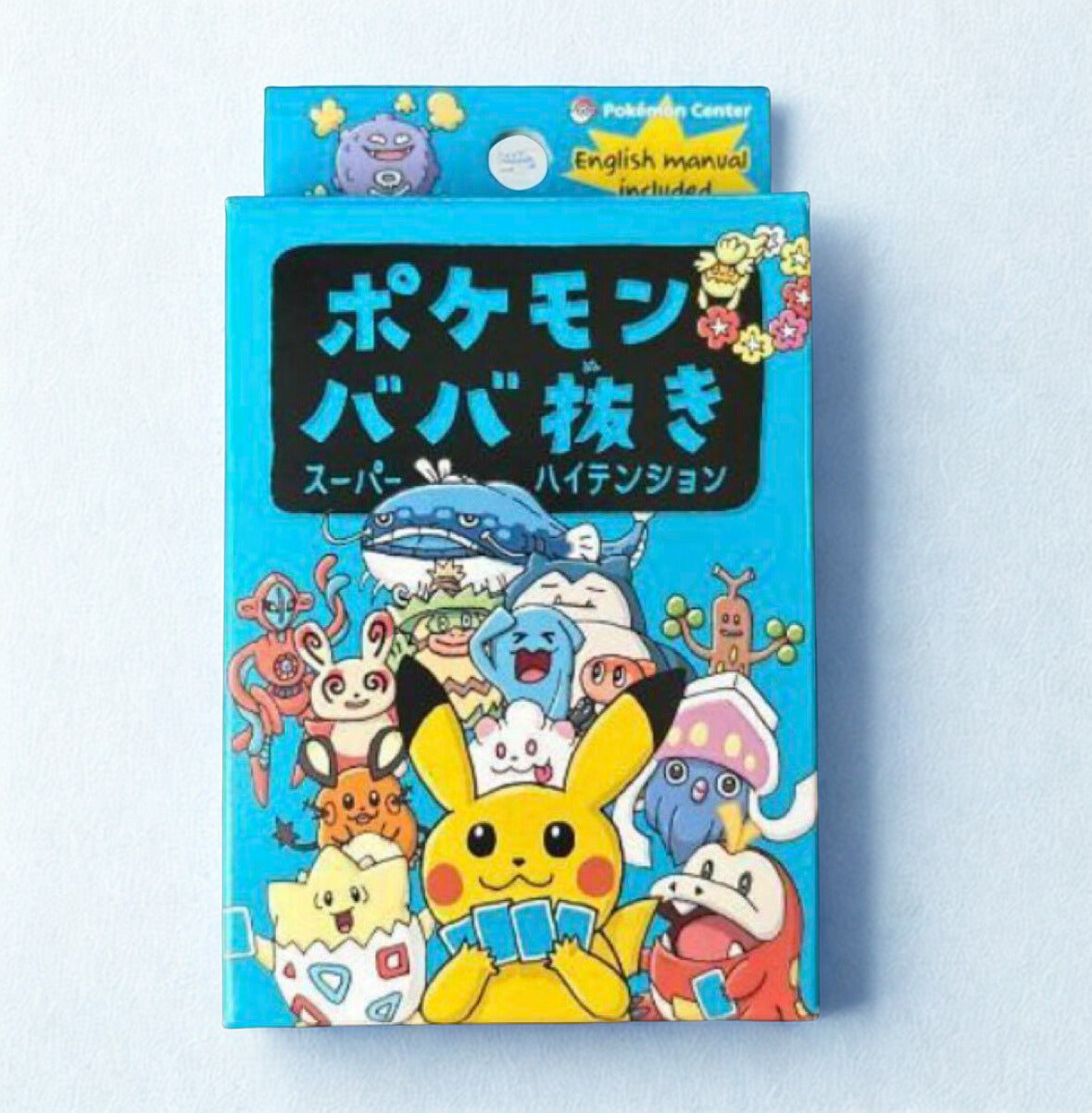 Pokémon Old Maid (Babanuki) Card Game – Blue Version