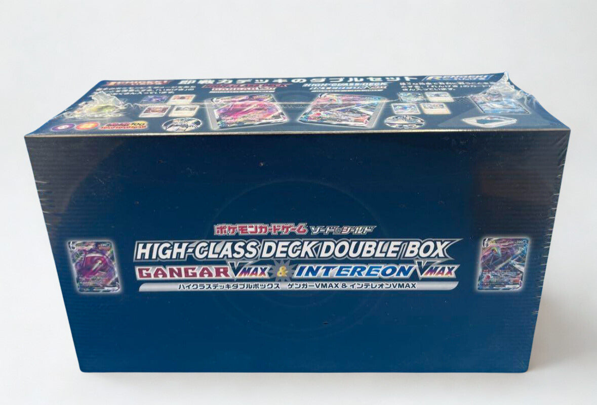 High-Class Deck Double Box Gengar VMAX & Inteleon VMAX