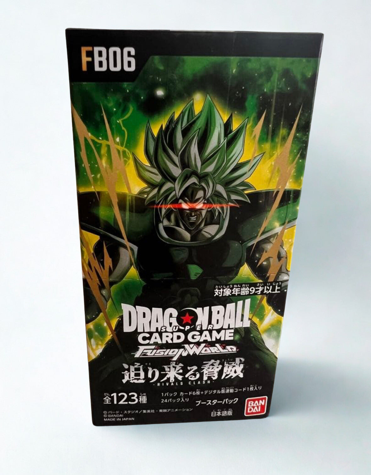 Dragon Ball Super Card Game Fusion World FB06 - Rivals Clash (Japanese Edition)