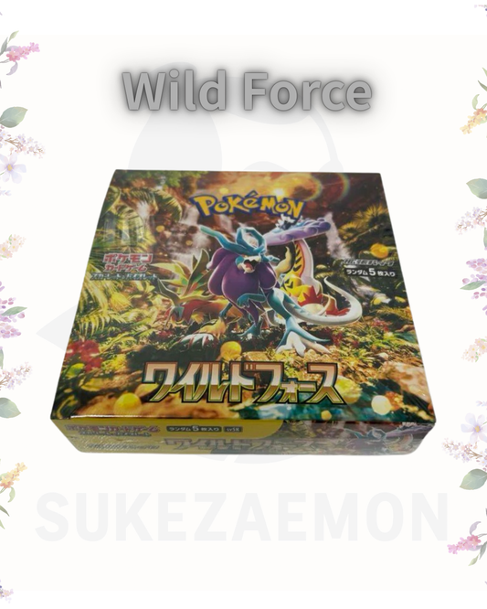 Pokémon TCG – Wild Force 【SV5K】Booster Box (Japanese)