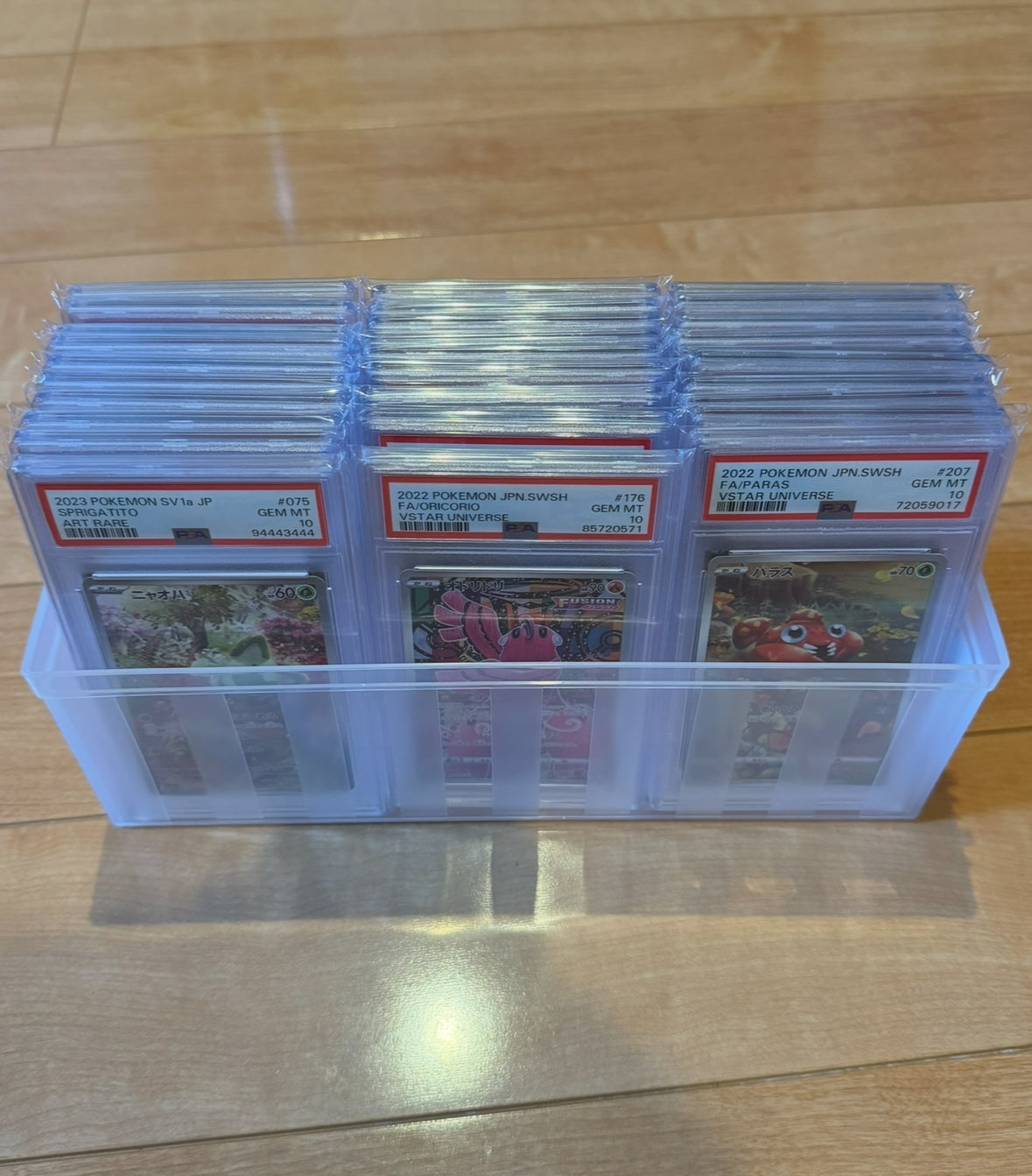 Pokémon Card Game AR PSA10 Bulk Set (10 Cards)