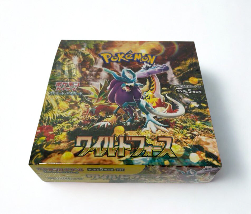 Wild Force【SV5K】Booster Box (official shrink-wrapped)