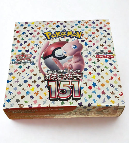 Pokémon Card 151【SV2a】Booster Box (official shrink-wrapped)