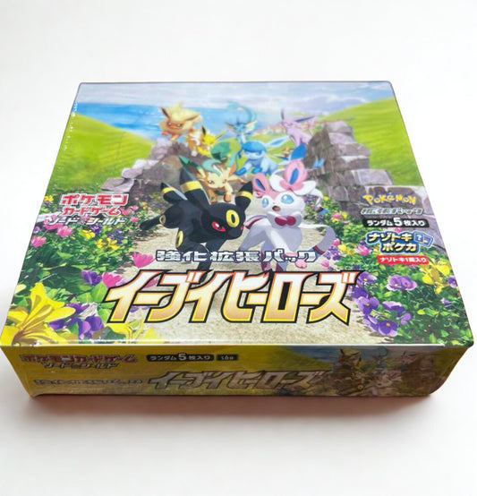 Eevee Heroes【S6a】Booster Box (official shrink-wrapped)
