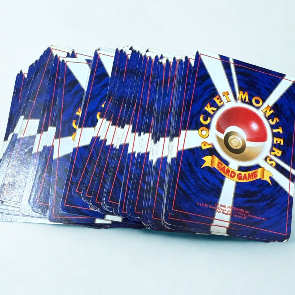 Old Back Pokémon Cards – Monster Only (Common/Uncommon, Random 10-Card Set)