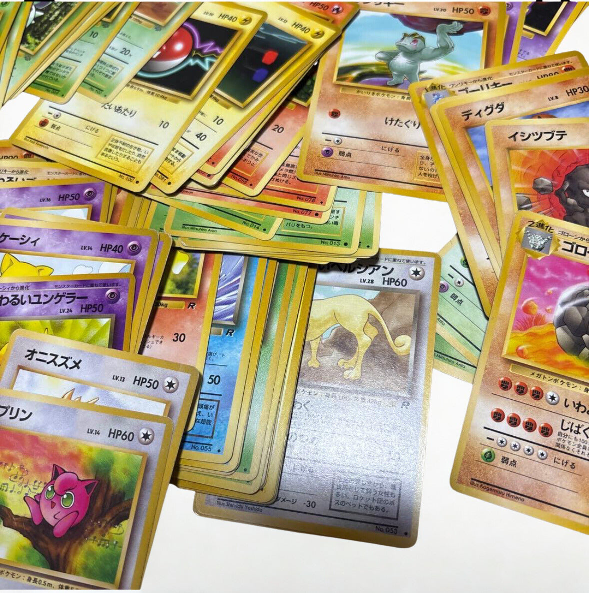 Old Back Pokémon Cards – Monster Only (Common/Uncommon, Random 10-Card Set)