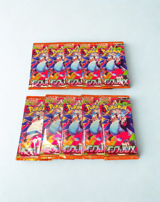 Inferno X – Searched Booster Pack (10-Pack Set, No Hit Guaranteed)